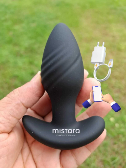 Plug anal vibratório por APP Luiz - comprar online