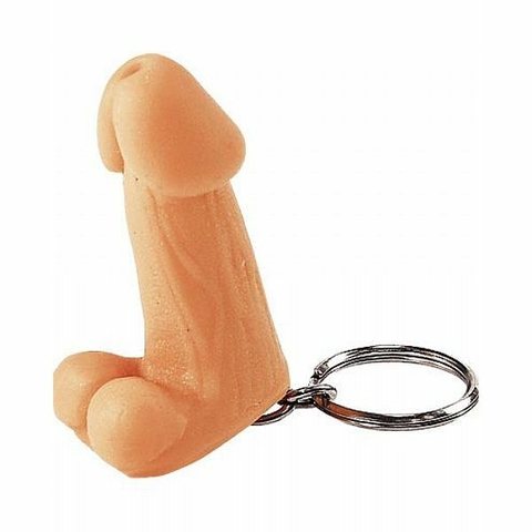 Chaveiro Mini pênis com escroto
