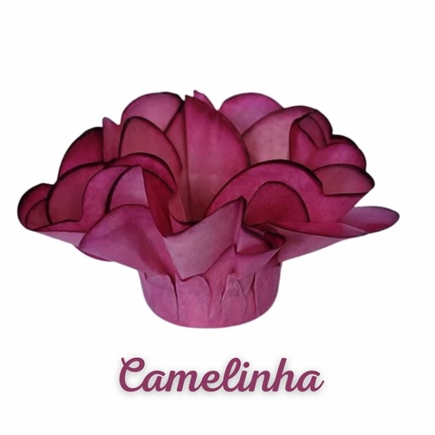 50 unid - Modelo CAMELINHA - Forminha para Doces em Papel