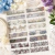 Stickers kit de adesivos série Flower Hedge Whispers
