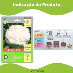 Semente Couve-flor Hibrido Paloma Super ISLA - Cultiv.me