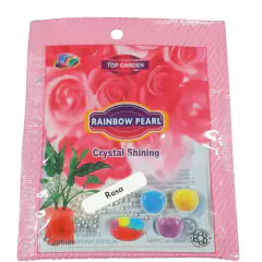 Bolinhas de Gel Rosa para Plantas TOP GARDEN