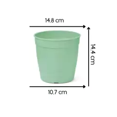 Vaso Aquarela 3,5 (1,7L) Verde NUTRIPLAN - comprar online
