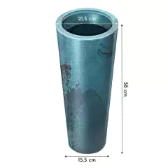 Vaso Classic Cone 58 (15L) Verde Guatemala NUTRIPLAN na internet