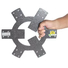 Suporte Alum. Invisível 30cm c/06 Rodas até 240kg TECH PLANT - loja online