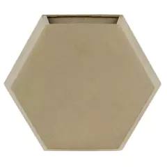 Vaso de Parede Colmeia (30x30) Antique Camurça VASART