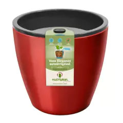 Vaso Elegance Autoirrigável 3,5 (1,8L) Vinho NUTRIPLAN