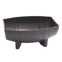 Floreira Meio Barril (33X24X15) Tabaco RIQUEPLÁS