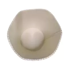 Cachepô Redondo Vintage em Lata Borda Trabalhada TOP GARDEN