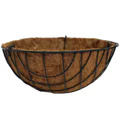 Vaso Suspenso em Fibra de Coco (25X12) TOP GARDEN na internet