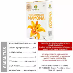 KIT Fertilizantes Torta de Mamona + Farinha de Osso VITAPLAN - loja online