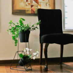 Imagem do Vaso Sampa (16x14 cm) Cor Grafite VASART