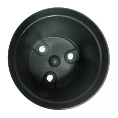 Imagem do KIT C/6 Vaso Plantio P13 (900 ML) Verde Musgo INJEPLASTEC