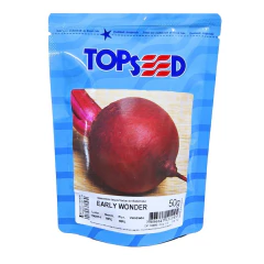 Sementes de Beterraba Early Wonder (50g) TOPSEED