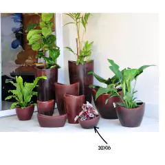 Imagem do Vaso Copacabana Bowl (30X16) Antique Camurça VASART