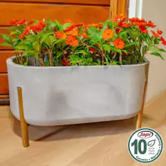 Floreira Decore 66 (36L) Off-White JAPI - comprar online