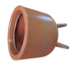 Vaso Doha Médio Pé Palito (31x25) Chocolate ALPE E ARITANA na internet