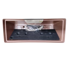 Jardineira RATTAN ECO c/Reservatório (50X20X18) Tabaco OKLA