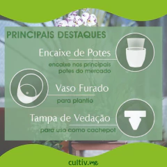 Vaso Cerâmica Rústica (12) Rocha Vulcânica BURGUINA - loja online