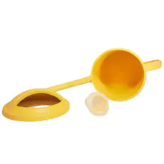 Regador de Plástico Bico Chuveiro (1,5L) Amarelo OKLA - Cultiv.me