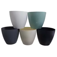 Vaso Cachepot Bagé (12x11 cm) Preto VASART