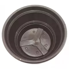 Cuia Veneza sem Prato (M-24x14,5) Tabaco RIQUEPLÁS - comprar online