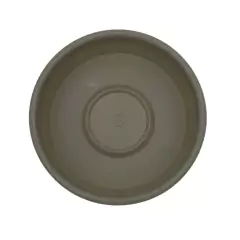 Prato para Vaso Veneza ECO 16 (14,5X2,5) Cinza Taupe OKLA - comprar online