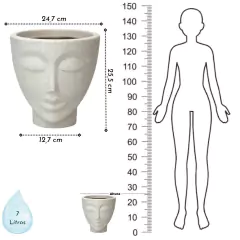 Kit Vaso Face Mulher 25+Vaso Face Homem 36 Cimento NUTRIPLAN - comprar online