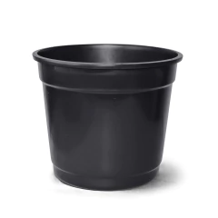Vaso Redondo 08 (42,5L) Cor Preto NUTRIPLAN