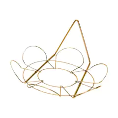 Suporte de Parede Margarida Médio (29cm) Dourado NUTRIPLAN - comprar online