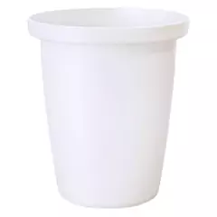 Cachepô Elegance Cônico Cymbidium (3,25L) Branco NUTRIPLAN