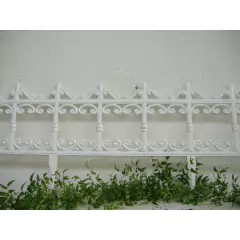Cerquinha Plástica com Encaixe (90X38cm) Branca TOP GARDEN na internet