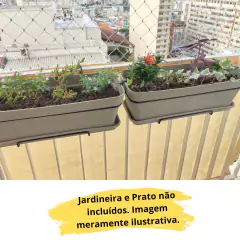Suporte Grade para Jardineira Bari 50 (48X17X19) TOP GARDEN - comprar online