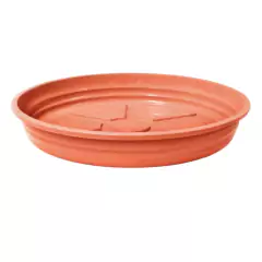 Prato Redondo Plástico (0,5) Cor Cerâmica NUTRIPLAN