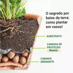 Manta para Drenagem de Solo DRENADIM (30X30) TOP GARDEN - loja online