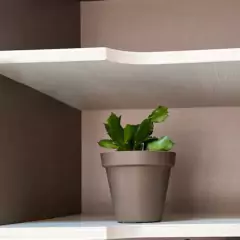 Imagem do Vaso Sampa (12x11 cm) Cor Taupe VASART