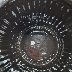 Vaso de Cerâmica Linha Violeta (12) Azul BURGUINA - Cultiv.me