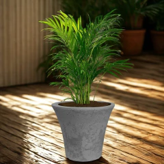 Vaso Harmony 37 (12L) Cor Cimento Queimado JAPI - loja online