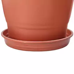Prato Redondo Plástico (05) Cor Cerâmica NUTRIPLAN na internet