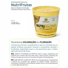 Fertilizante NUTRIFRUTAS Premium (500g) VITAPLAN - loja online