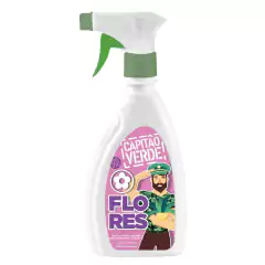 Fertilizante para Flores Pronto Uso (500ml) CAPITÃO VERDE