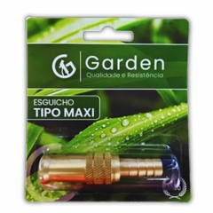 Esguicho Tipo Maxi Latão (Espiga 3/4) GARDEN - Cultiv.me