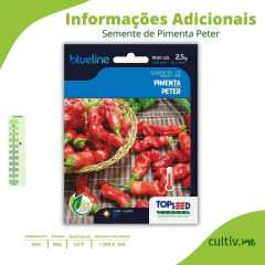 Semente de Pimenta Peter Blueline TOPSEED - comprar online