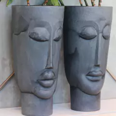 Vaso Face Homem Totem 85 (80L) Grafite NUTRIPLAN - comprar online
