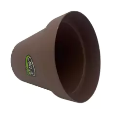 Vaso Redondo Bari ECO (15X13) Cor Tabaco OKLA na internet