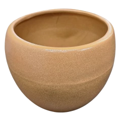 Vaso Cerâmica Esmaltado Intense (15) Cor Terracota BURGUINA - Cultiv.me