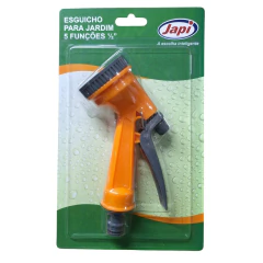 Esguicho 5 Funções Engate Rápido JAPI - Cultiv.me