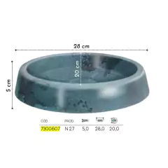 Prato Redondo Classic 27 (Verde Guatemala) NUTRIPLAN - comprar online