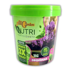 Fertilizante Cote Para Orquídea Nutri (400g) ALL GARDEN