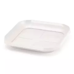 Prato para Vaso Quadrado GG Cor Mármore INJEPLASTEC